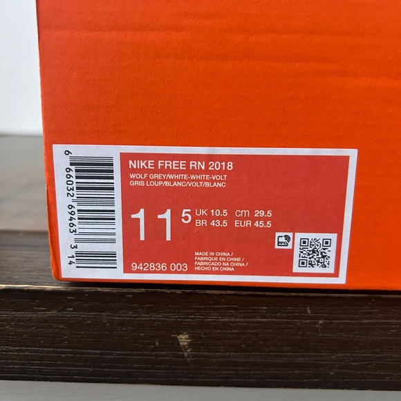 Nike Free Run 2018 ‘Wolf Grey’ - Picture 6 of 6